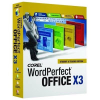Corel WordPerfect Office X3 Student & Teacher Edition, CTL, EN, 301+ users (LCWPX3MPCAC)